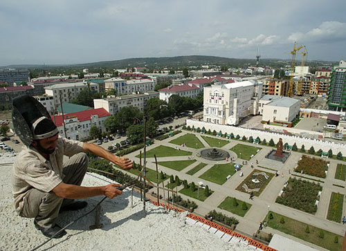 Чечня, Грозный. Фото с сайта www.chechnyafree.ru