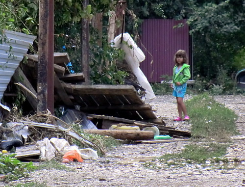 Крымск после наводнения. 11 июля 2012 г. Фото Натальи Дорохиной для "Кавказского узла"