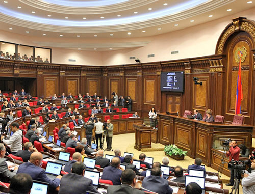 Заседание парламента Армении. Фото http://www.parliament.am/