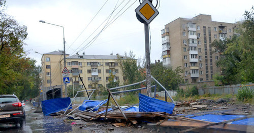 Последствия урагана в Ростовской области. 25 сентября 2014 г. Фото Олега Пчелова для "Кавказского узла"