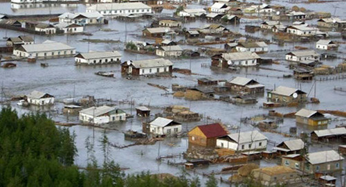 Затопление территории сельского поселения. Фото: http://www.mchs.gov.ru/upload/site1/news_aggregator/ZjA9IjLC12-big-350.jpg