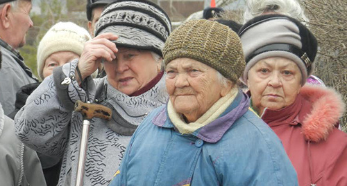 Участницы встречи с депутатами в Волгограде 28.02.2016. Фото Татьяны Филимоновой для "Кавказского узла".