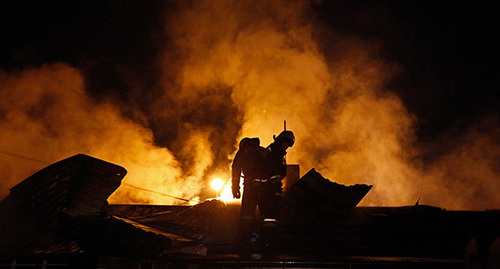 Пожар. Фото Влада Александрова, Юга.ру