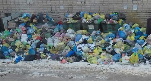 Свалка в поселке Новый Рогачик Волгоградской области. Фото Татьяны Филимоновой для «Кавказского узла»