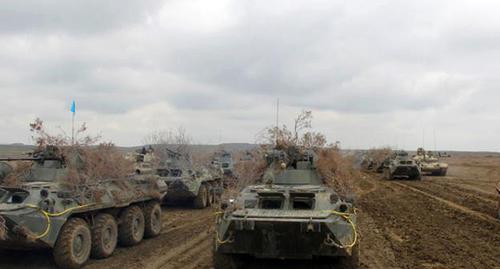 Военная техника армии Азербайджана. Фото: пресс-служба Минобороны Азербайджана.   https://mod.gov.az/ru/foto-arhiv-045/?gid=21985