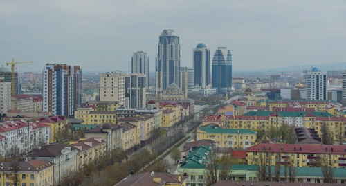 Грозный. Апрель 2020 г. Фото: REUTERS/Ramzan Musaev