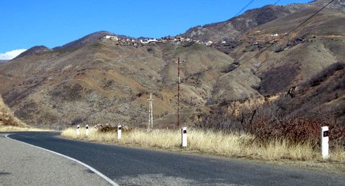 Дорога в Нагорном Карабахе. Фото Алвард Григорян для "Кавказского узла"