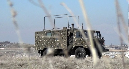 Военная техника армянской армии. Фото пресс-служба МО Армении 