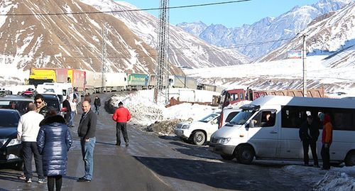 Военно-Грузинская дорога. Фото Ахмеда Альдебирова для Кавказского узла"