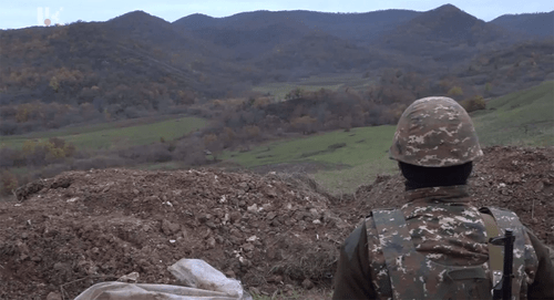 Армянские позиции. Фото Artsakh Publiс TV
