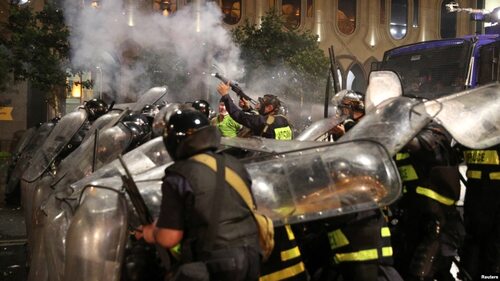 Грузия, Тбилиси, 21 июня 2019 года. Фото REUTERS 
