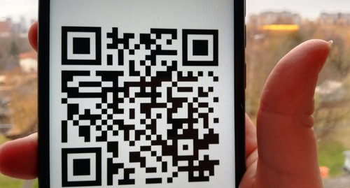 QR-код. Фото Нины Тумановой для "Кавказского узла"