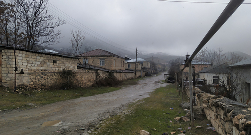 Карабахское село Храморт (азербайджанское название села – Пирлер). Фото Алвард Григорян для «Кавказского узла».