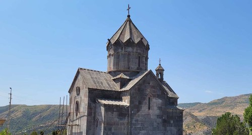 Церковь  Святого Вознесения в Бердзоре. Фото корреспондента "Кавказского узла" от 2022 года