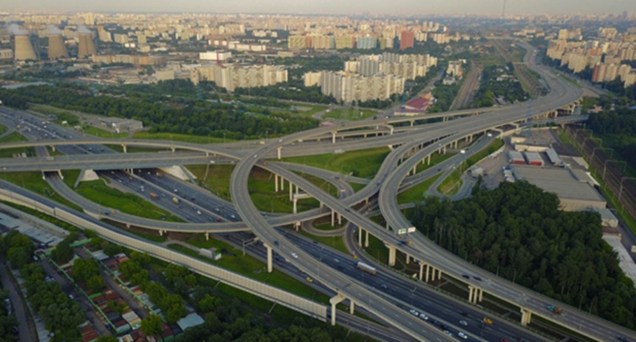 Транспортная развязка в Краснодаре. Фото: "Типичный Краснодар" "ВКонтакте"