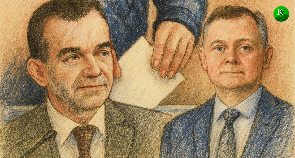 Кондратьев и Слюсарь. Иллюстрация создана "Кавказским узлом" с помощью ИИ в программе Copilot Кондратьев и Слюсарь. Иллюстрация создана "Кавказским узлом" с помощью ИИ в программе Copilot