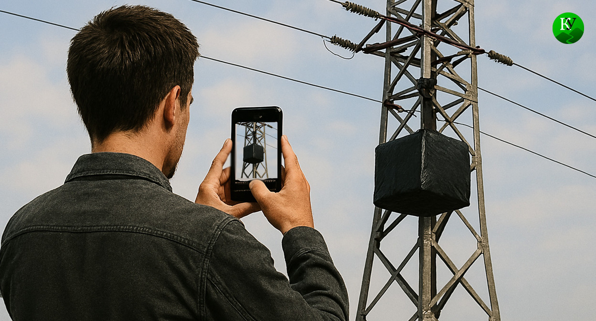 Мужчина фотографирует взрывчатку. Иллюстрация создана «Кавказским узлом» с помощью ИИ в программе Copilot Мужчина фотографирует взрывчатку. Иллюстрация создана «Кавказским узлом» с помощью ИИ в программе Copilot