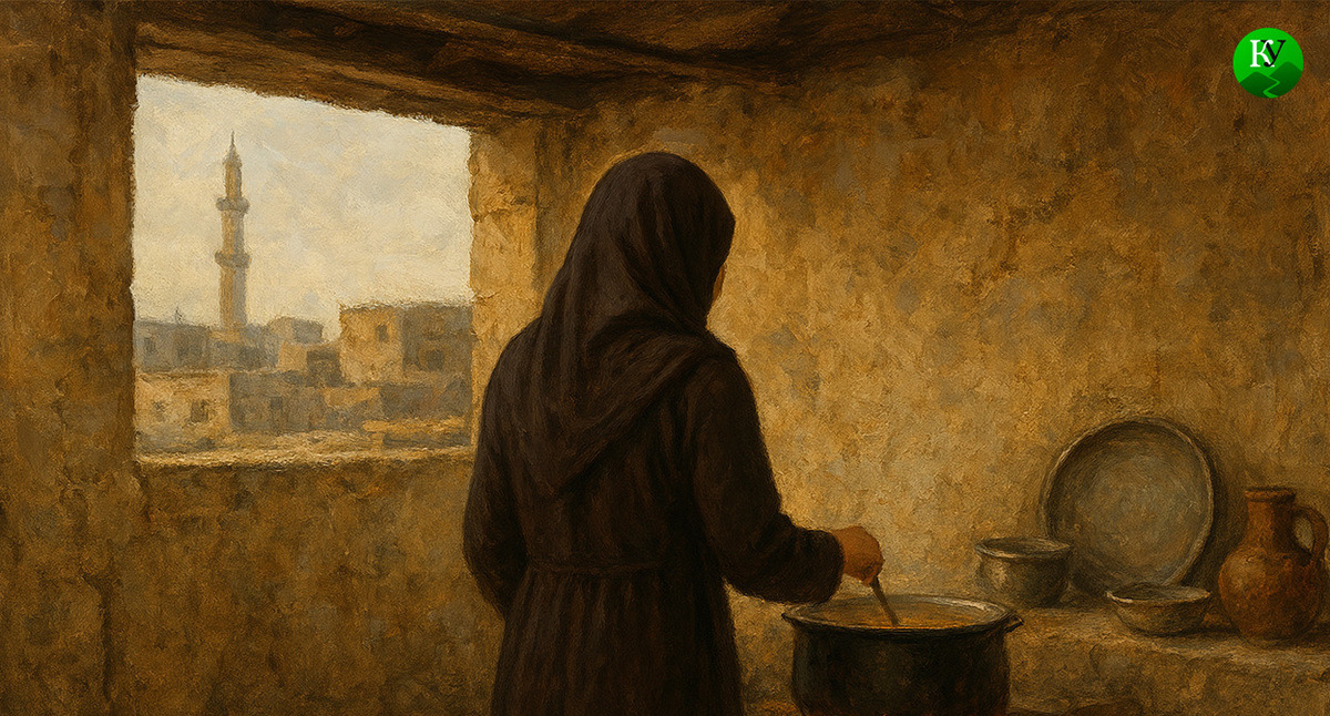 Женщина в Сирии. Иллюстрация создана «Кавказским узлом» с помощью ИИ в программе Copilot Женщина в Сирии. Иллюстрация создана «Кавказским узлом» с помощью ИИ в программе Copilot