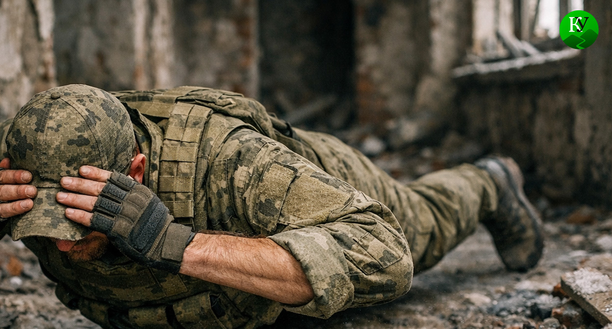 Военный на СВО. Иллюстрация создана «Кавказским узлом» с помощью ИИ в программе Copilot Военный на СВО. Иллюстрация создана «Кавказским узлом» с помощью ИИ в программе Copilot