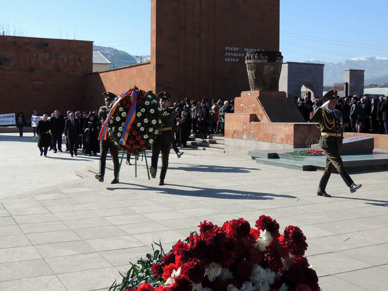 Степанакерт. Мемориальный комплекс. 28.02.2017 г.